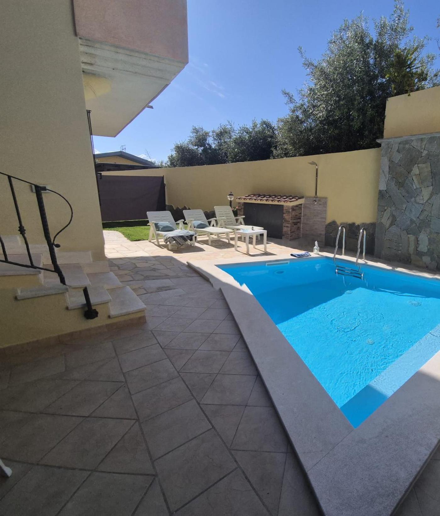 Exclusive Use Swimming Pool Available From June To September Cagliari Kültér fotó