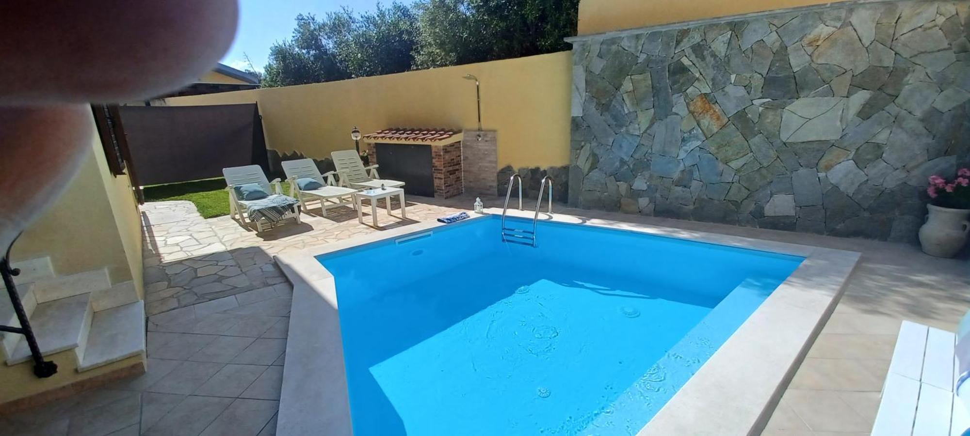 Exclusive Use Swimming Pool Available From June To September Cagliari Kültér fotó
